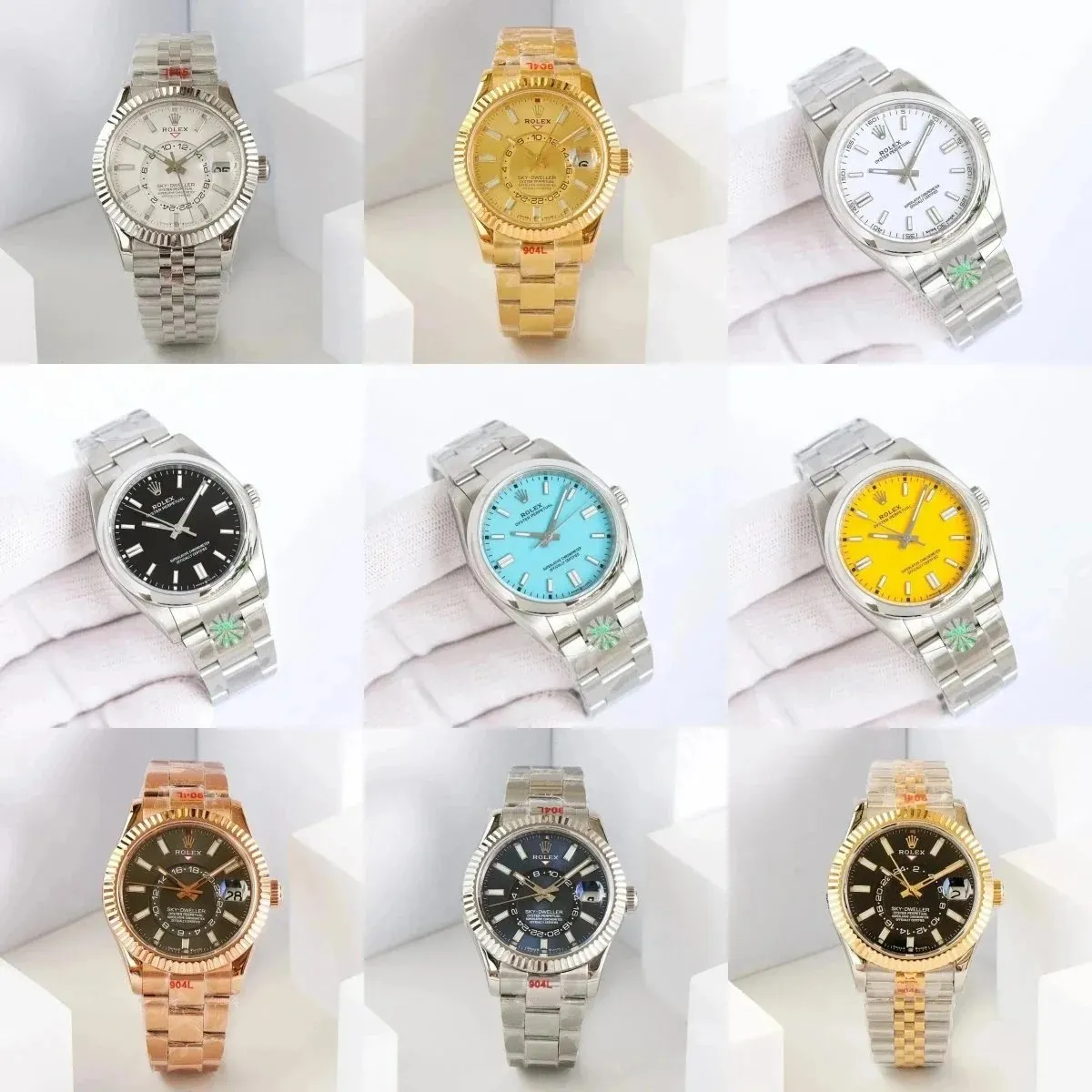 Mechanical watch waterproof luminous watch 40MM (38)