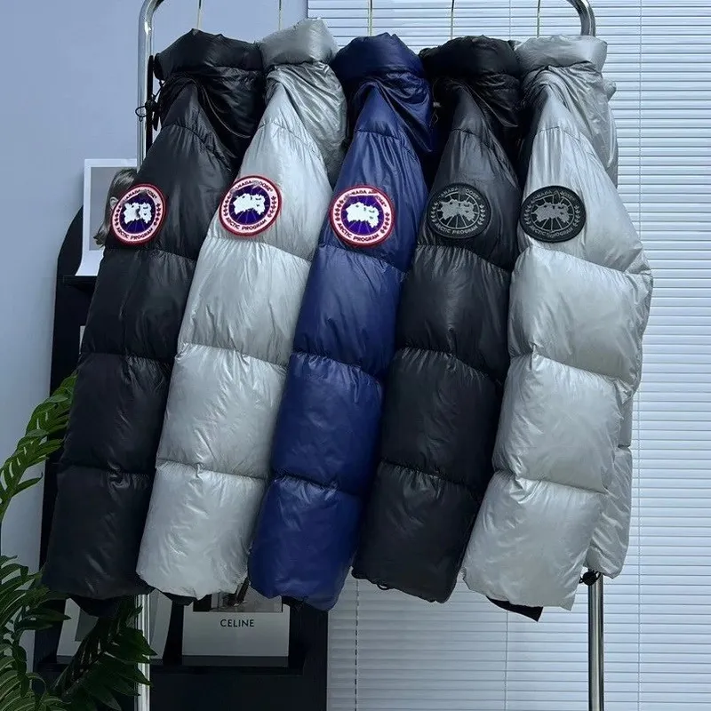 Big Goose Down Jacket Puff Winter 2025 New Shiny High Quality 2252M Thickened Warm Couple Bread Clothes 93